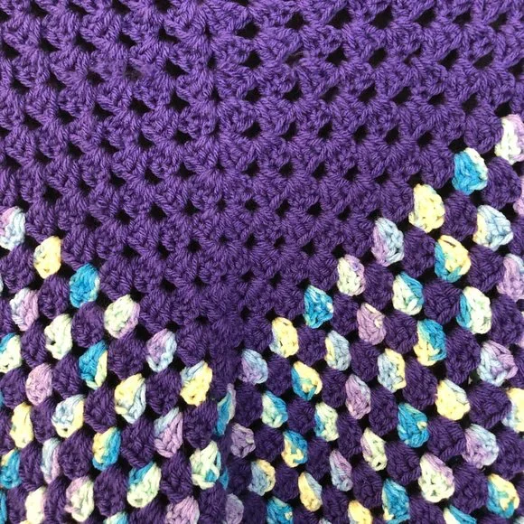 💕 SOLD! NWT! HANDMADE Crocheted Women's Shawl Wrap Gift with Heartfelt Blessing - Picture 5 of 14
